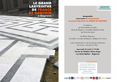 Le grand Labyrinthe de France de Ranchin à Bagneux - avril 2019